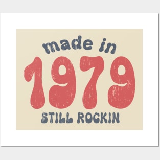 Made in 1979 still rocking vintage numbers Posters and Art